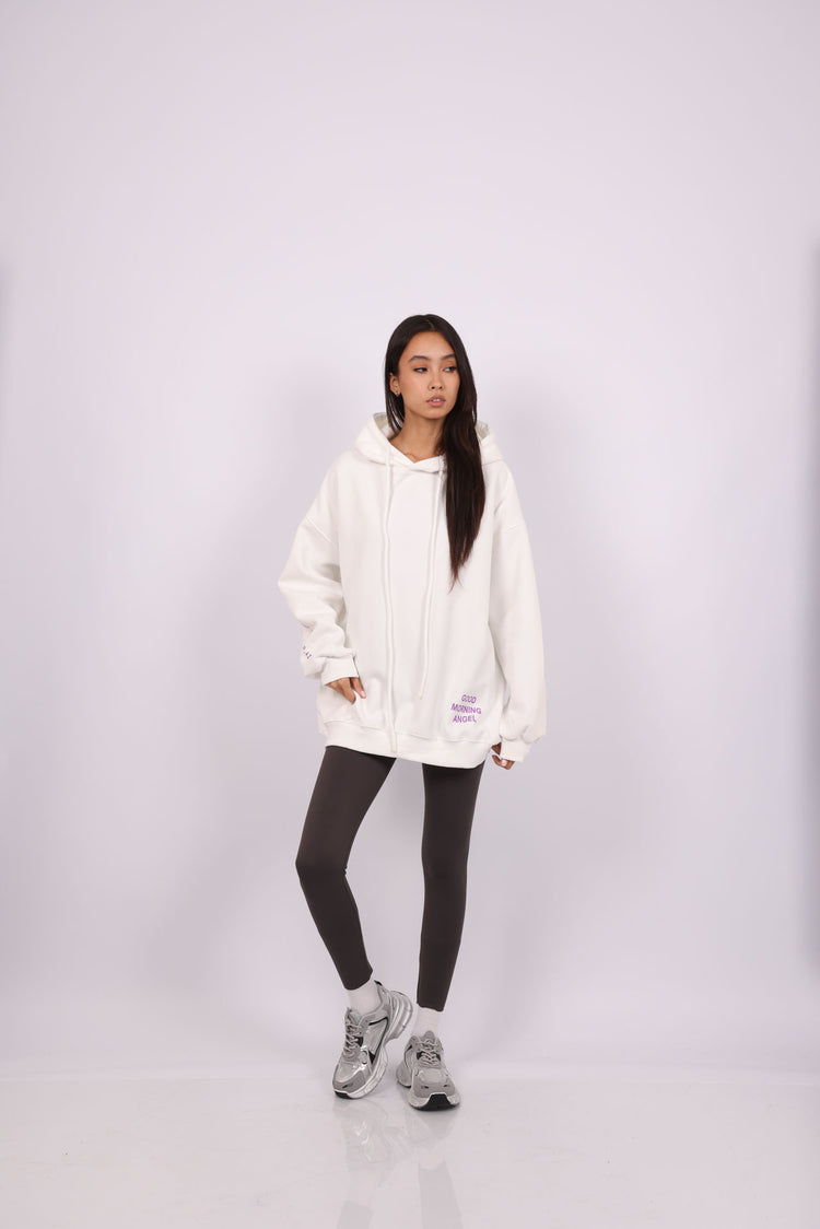 OVERSIZED HOODIE – “GOOD MORNING ANGEL”
