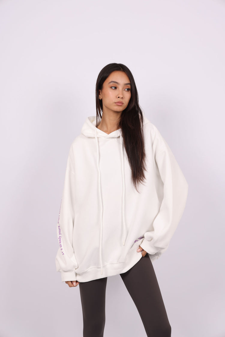 OVERSIZED HOODIE – “GOOD MORNING ANGEL”
