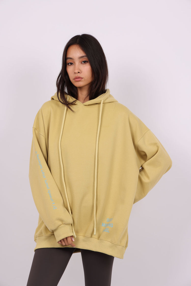 OVERSIZED HOODIE – “GOOD MORNING ANGEL”