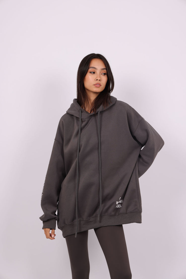 OVERSIZED HOODIE – “GOOD MORNING ANGEL”