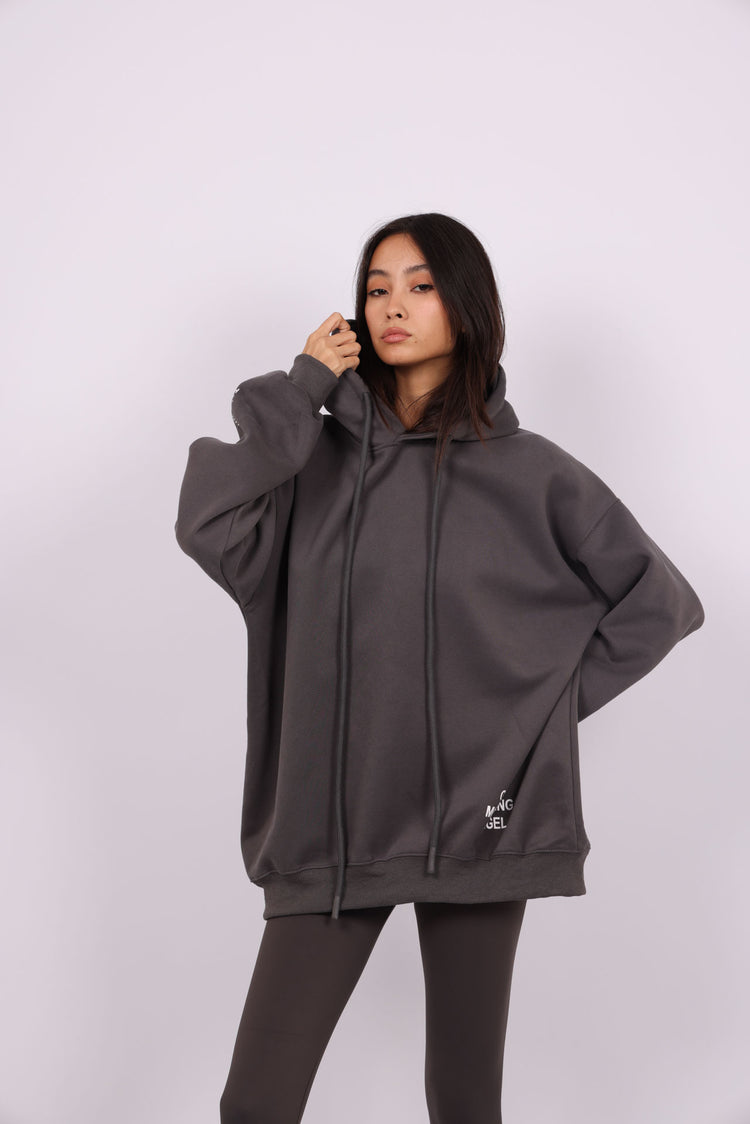 OVERSIZED HOODIE – “GOOD MORNING ANGEL”