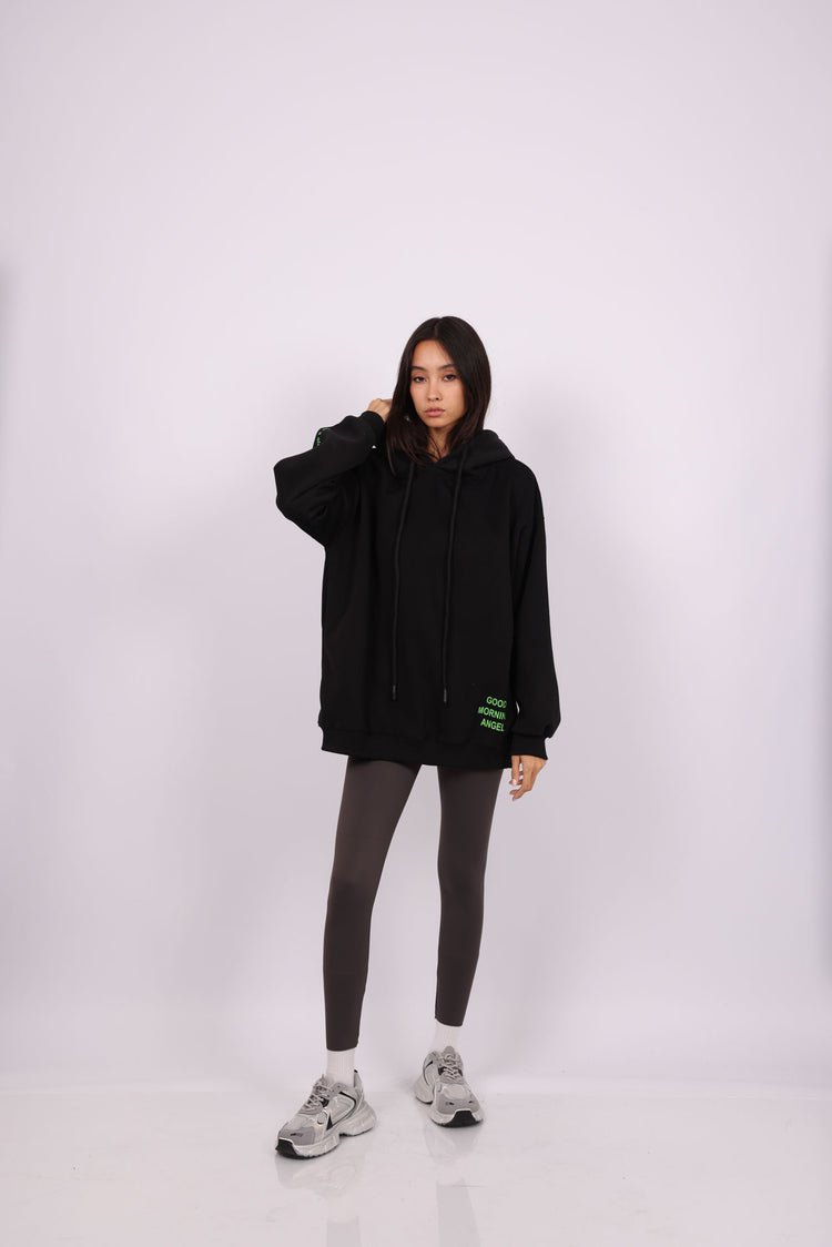 OVERSIZED HOODIE – “GOOD MORNING ANGEL”
