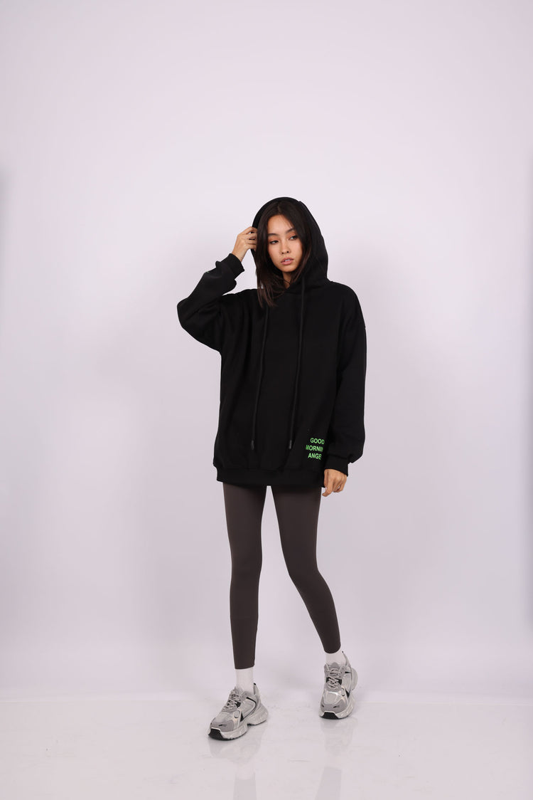 OVERSIZED HOODIE – “GOOD MORNING ANGEL”