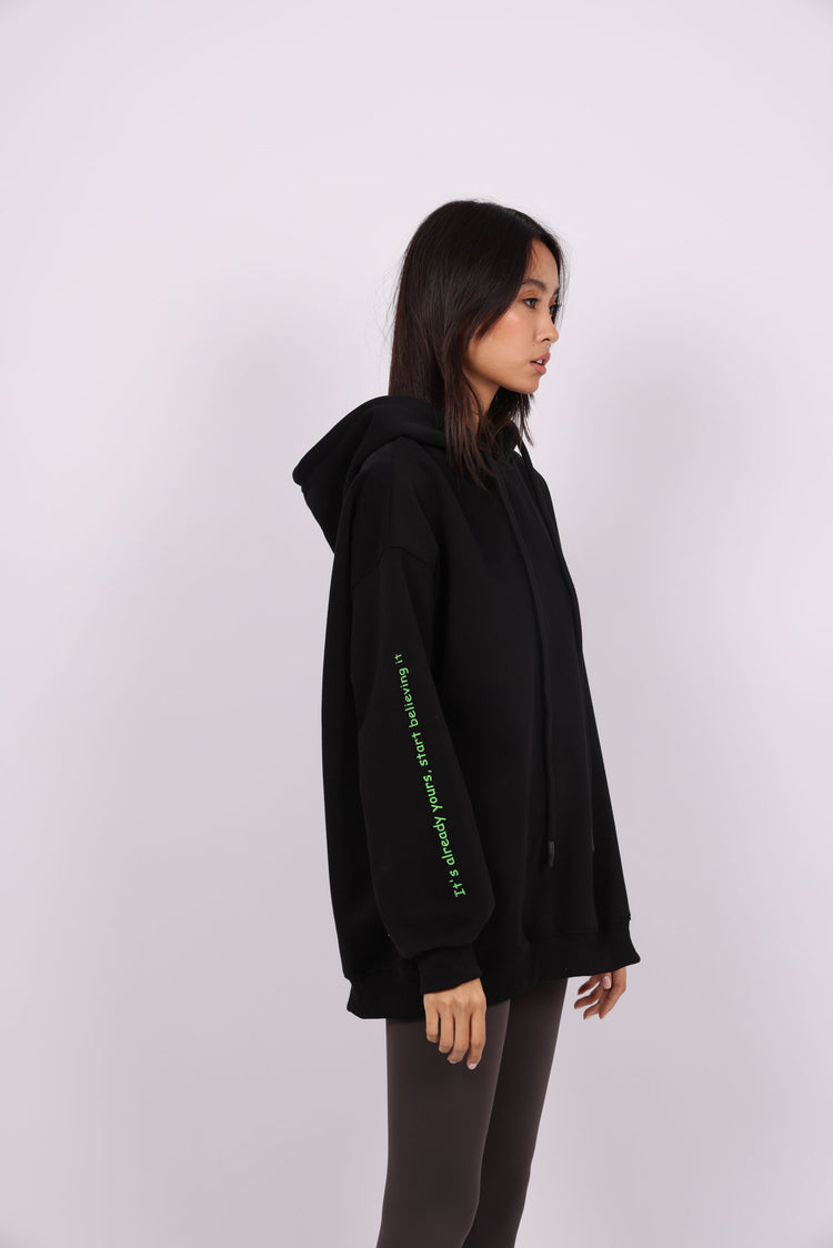 OVERSIZED HOODIE – “GOOD MORNING ANGEL”