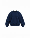 OVERSIZED CREW NECK LONG SLEEVE SWEATSHIRT