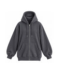 OVERSIZED ZIP-UP HOODIE