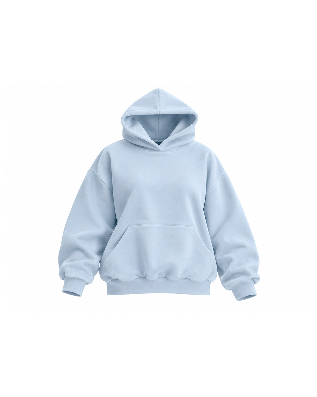 OVERSIZED PULLOVER FLEECE HOODIE