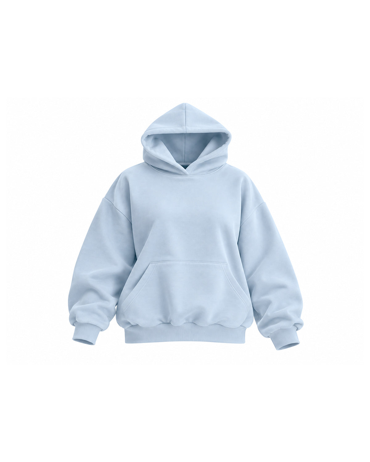 OVERSIZED PULLOVER FLEECE HOODIE