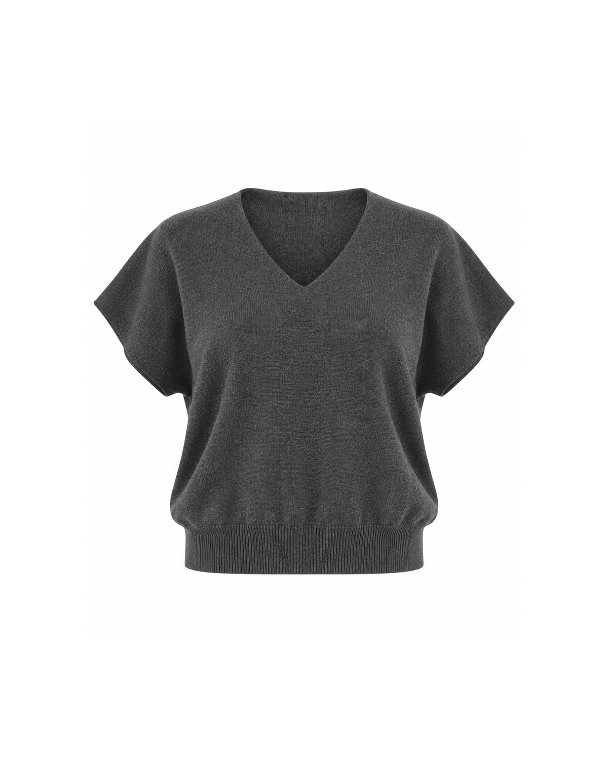 RELAXED-FIT V-NECK SWEATER