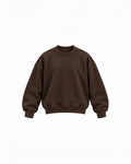 OVERSIZED CREW NECK LONG SLEEVE SWEATSHIRT