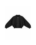 OVERSIZED ZIP-UP BOMBER JACKET