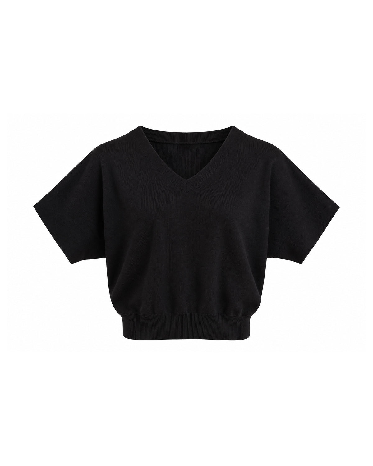 RELAXED-FIT V-NECK SWEATER