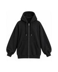 OVERSIZED ZIP-UP HOODIE
