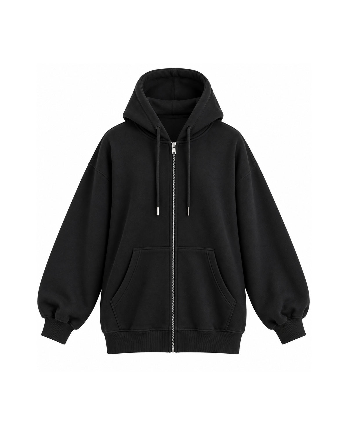 OVERSIZED ZIP-UP HOODIE