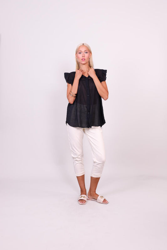 SOFT SKY BUTTON-UP