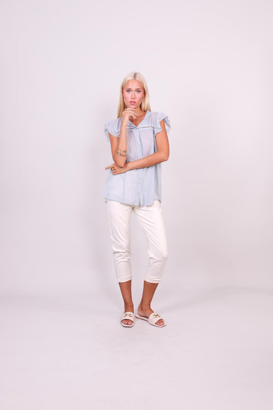 SOFT SKY BUTTON-UP
