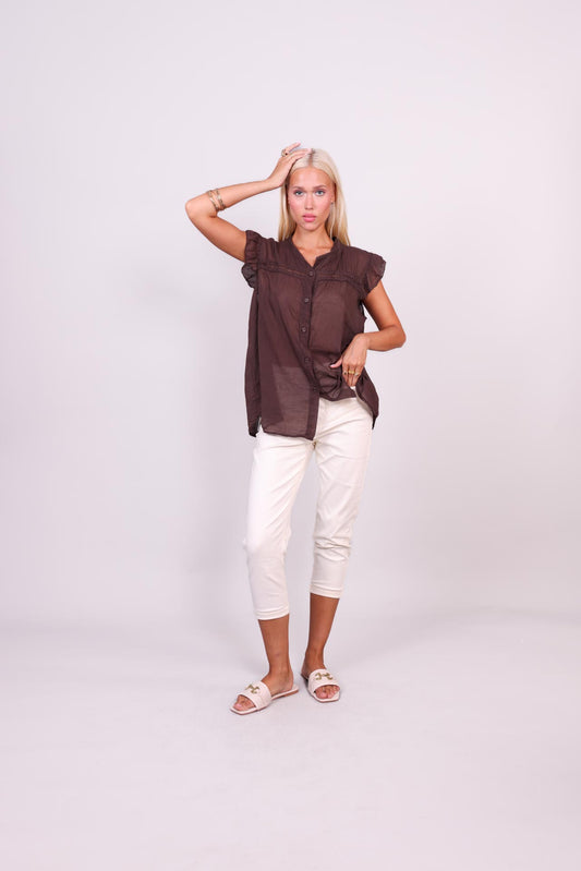 SOFT SKY BUTTON-UP