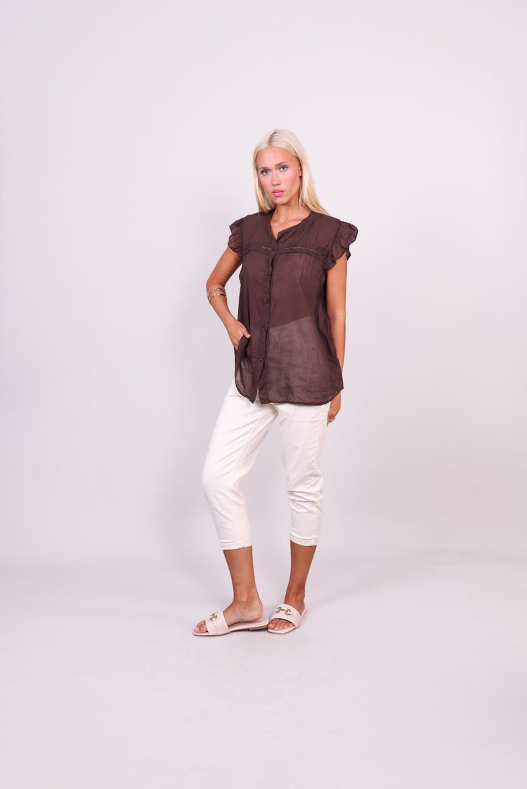 SOFT SKY BUTTON-UP