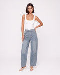 WIDE LEG DENIM PANTS