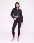 CROPPED DENIM JACKET