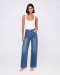 HIGH RISE WIDE LEG JEANS