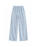 WIDE-LEG DRAWSTRING PANTS