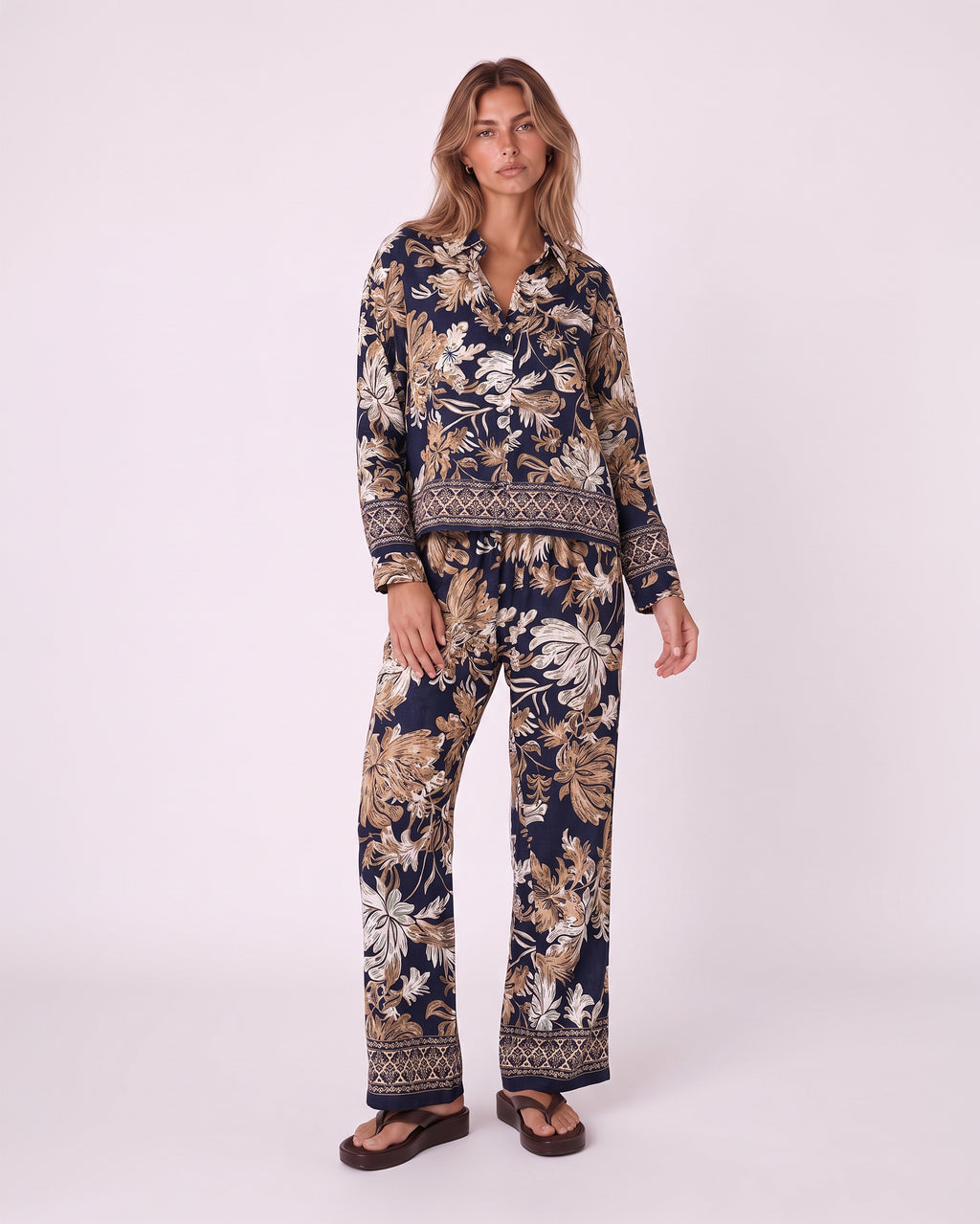 VINTAGE FLORAL BORDER PRINT SET