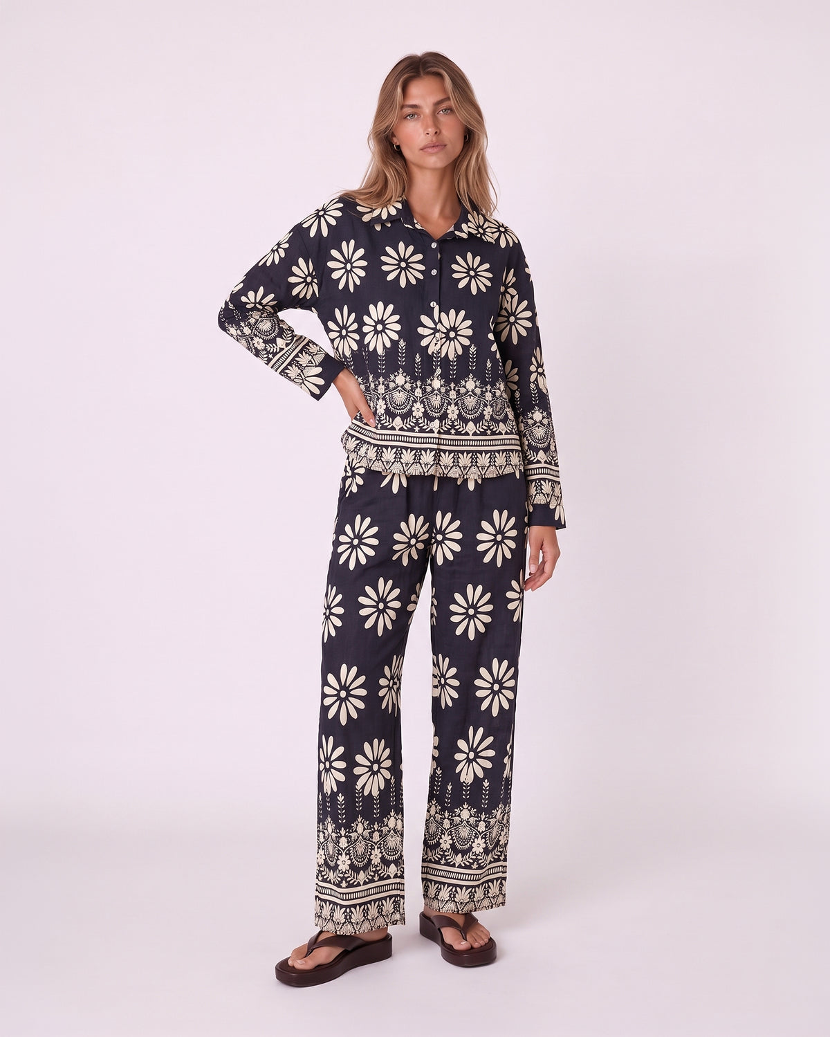 FLORAL PRINT CO-ORD SET