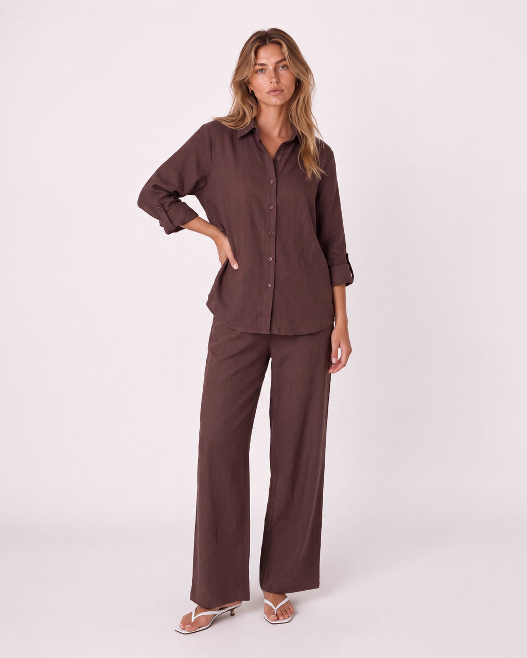 RELAXED LINEN CO-ORD SET