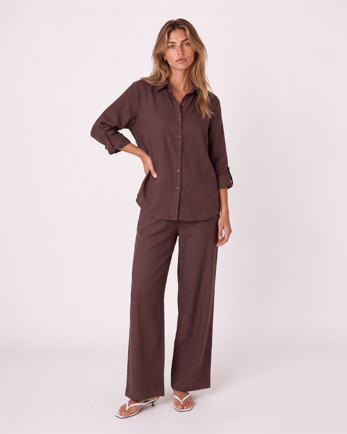 RELAXED LINEN CO-ORD SET