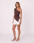 ASYMMETRIC ONE-SHOULDER TOP