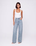HIGH RISE WIDE LEG JEANS