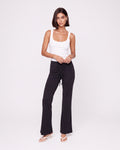 DRAWSTRING STRAIGHT LEG PANTS