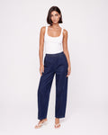 DENIM BARREL LEG PANTS