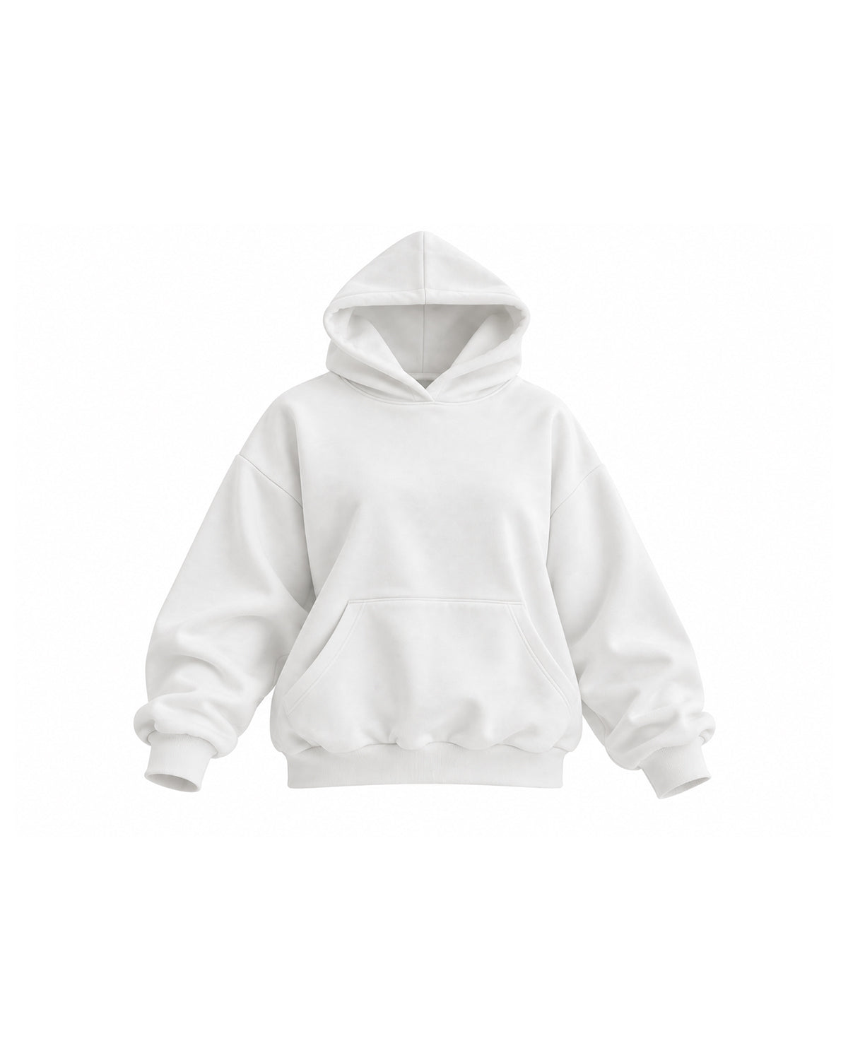 OVERSIZED PULLOVER FLEECE HOODIE