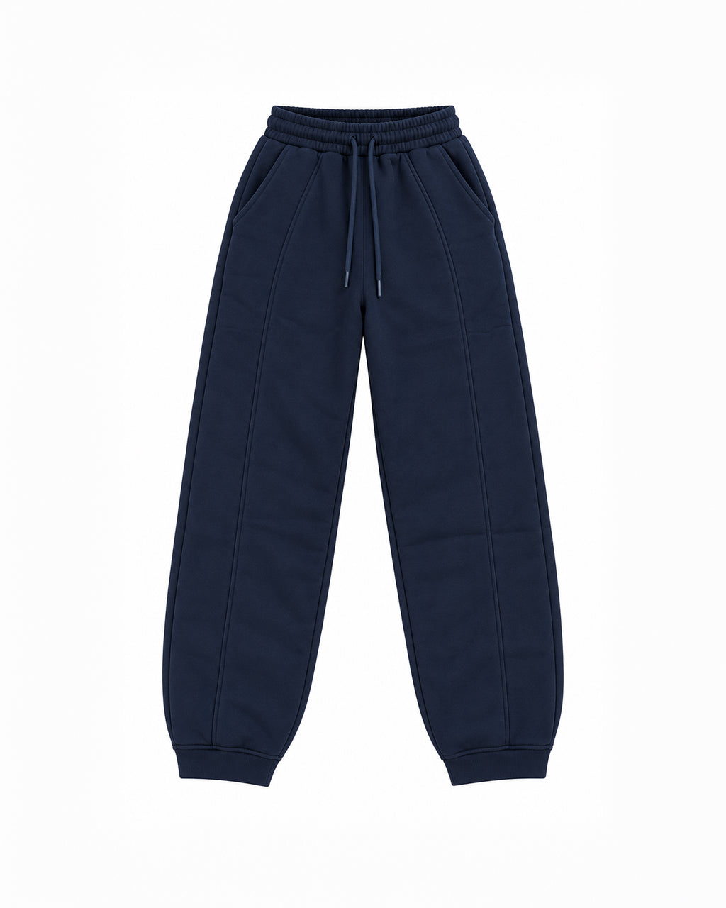 WIDE LEG JOGGER PANTS WITH ELASTIC WAIST AND DRAWSTRING