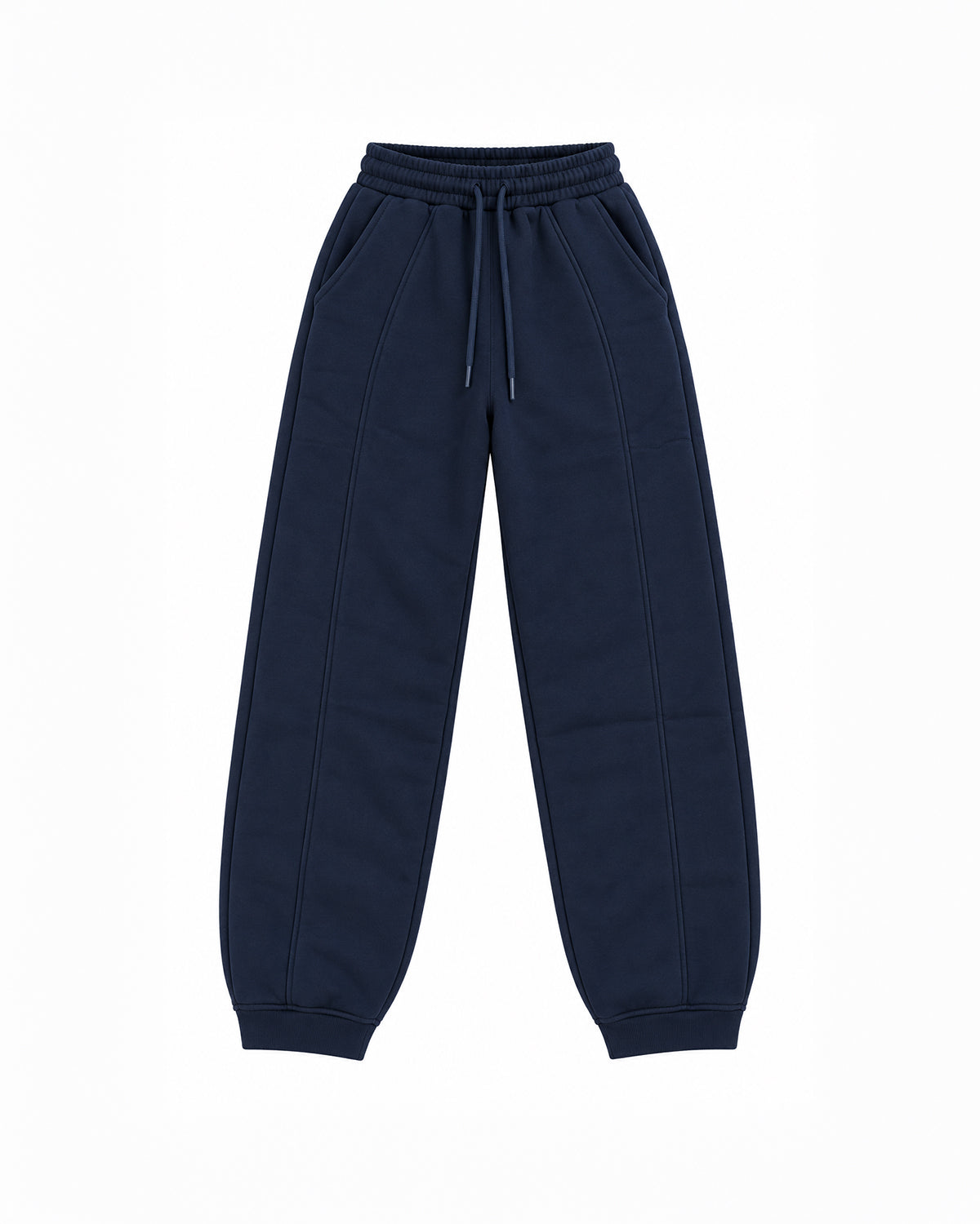 WIDE LEG JOGGER PANTS WITH ELASTIC WAIST AND DRAWSTRING