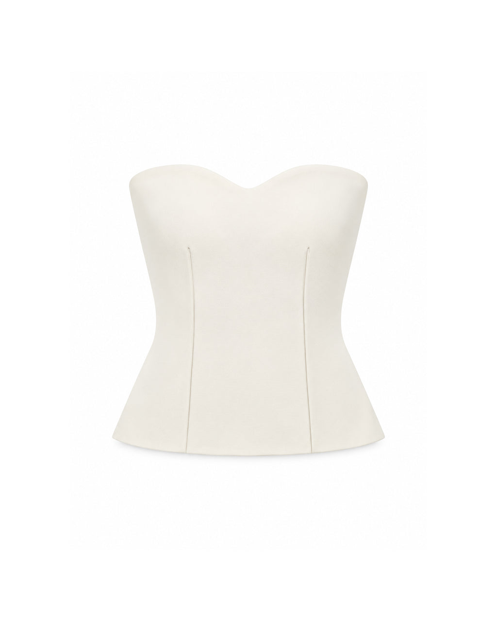 STRAPLESS SWEETHEART CORSET TOP
