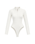 ZIP-UP NECK BODYSUIT