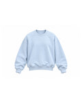 OVERSIZED CREW NECK LONG SLEEVE SWEATSHIRT