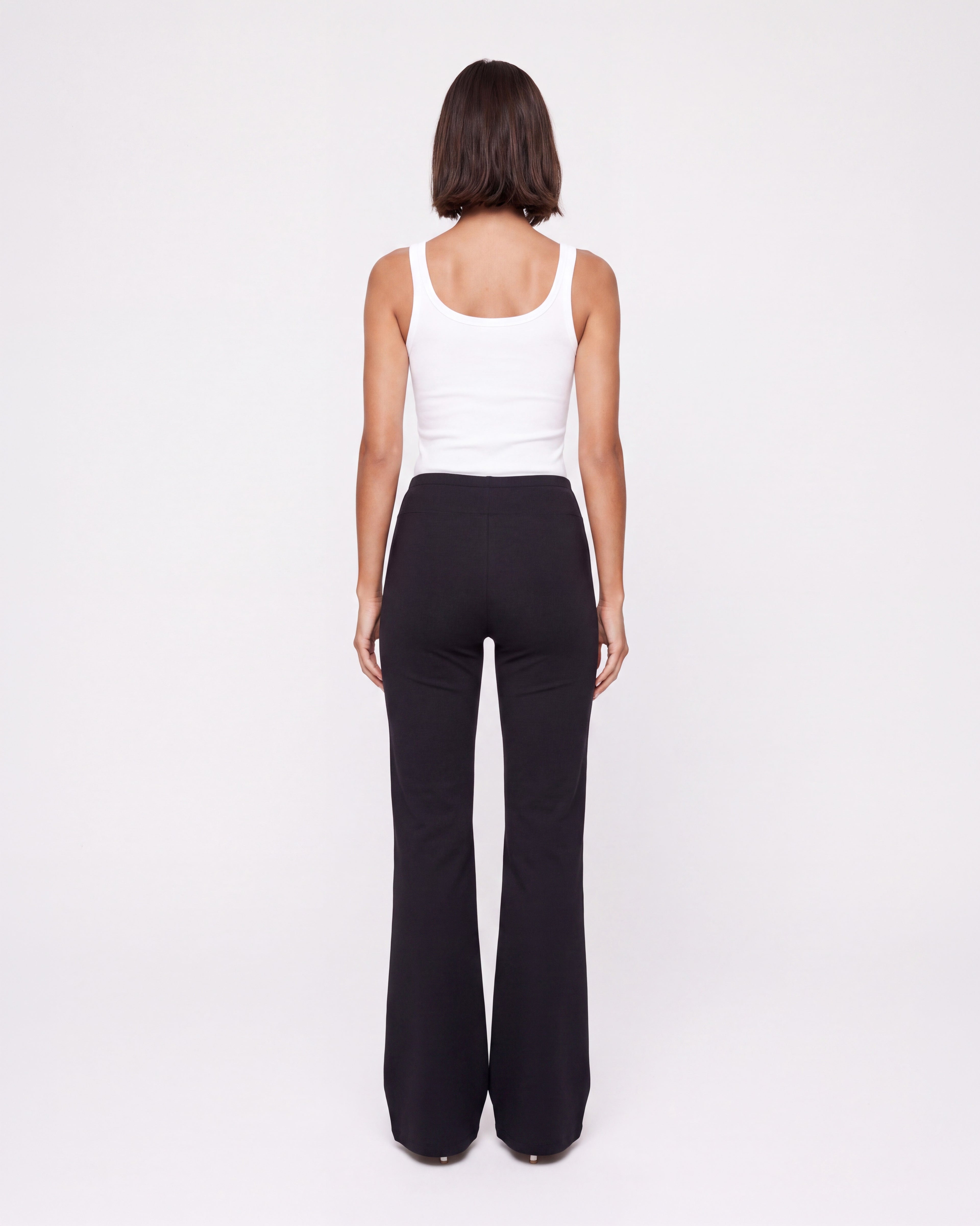 DRAWSTRING STRAIGHT LEG PANTS