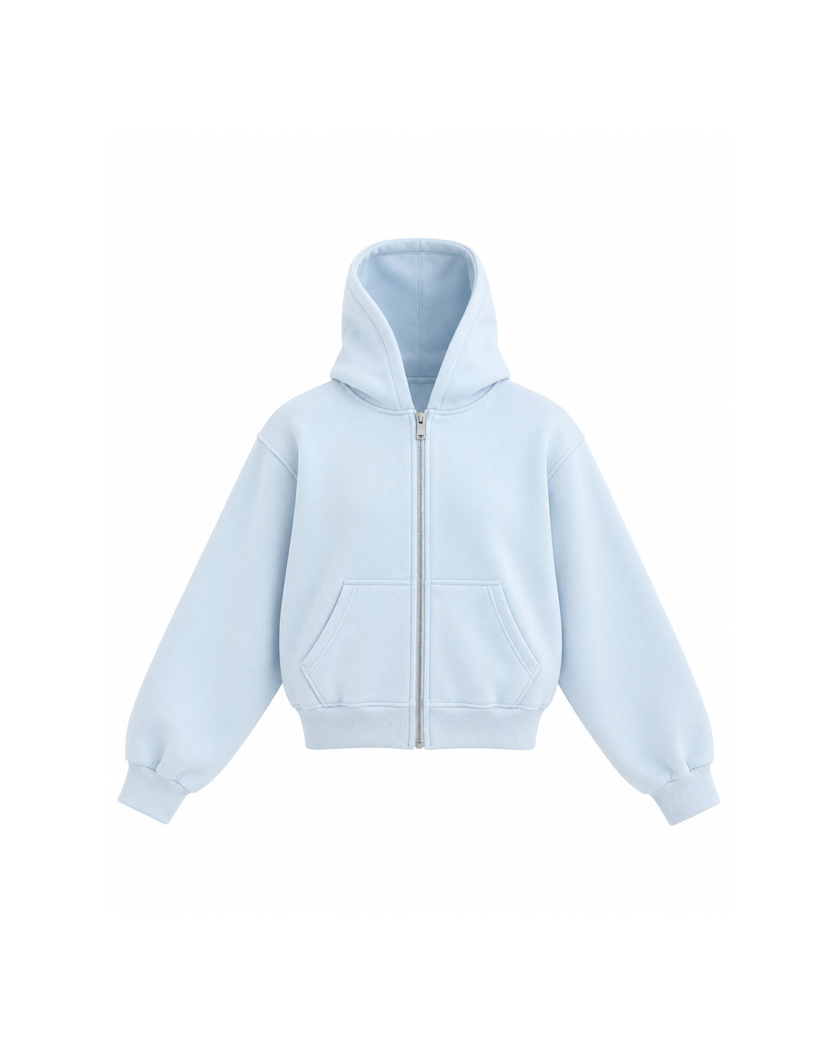 OVERSIZED ZIP-UP HOODIE