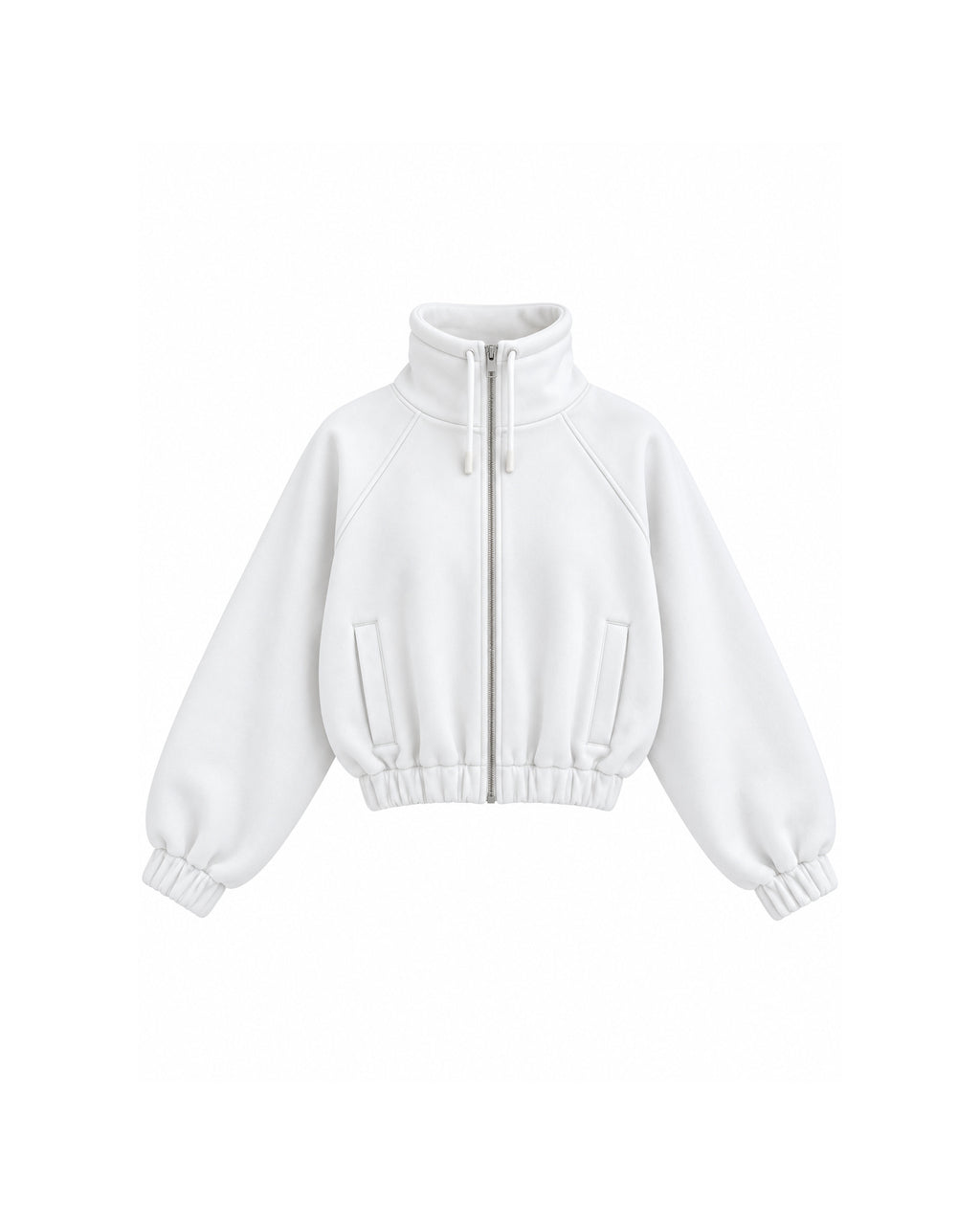 HIGH-NECK ZIP-UP JACKET
