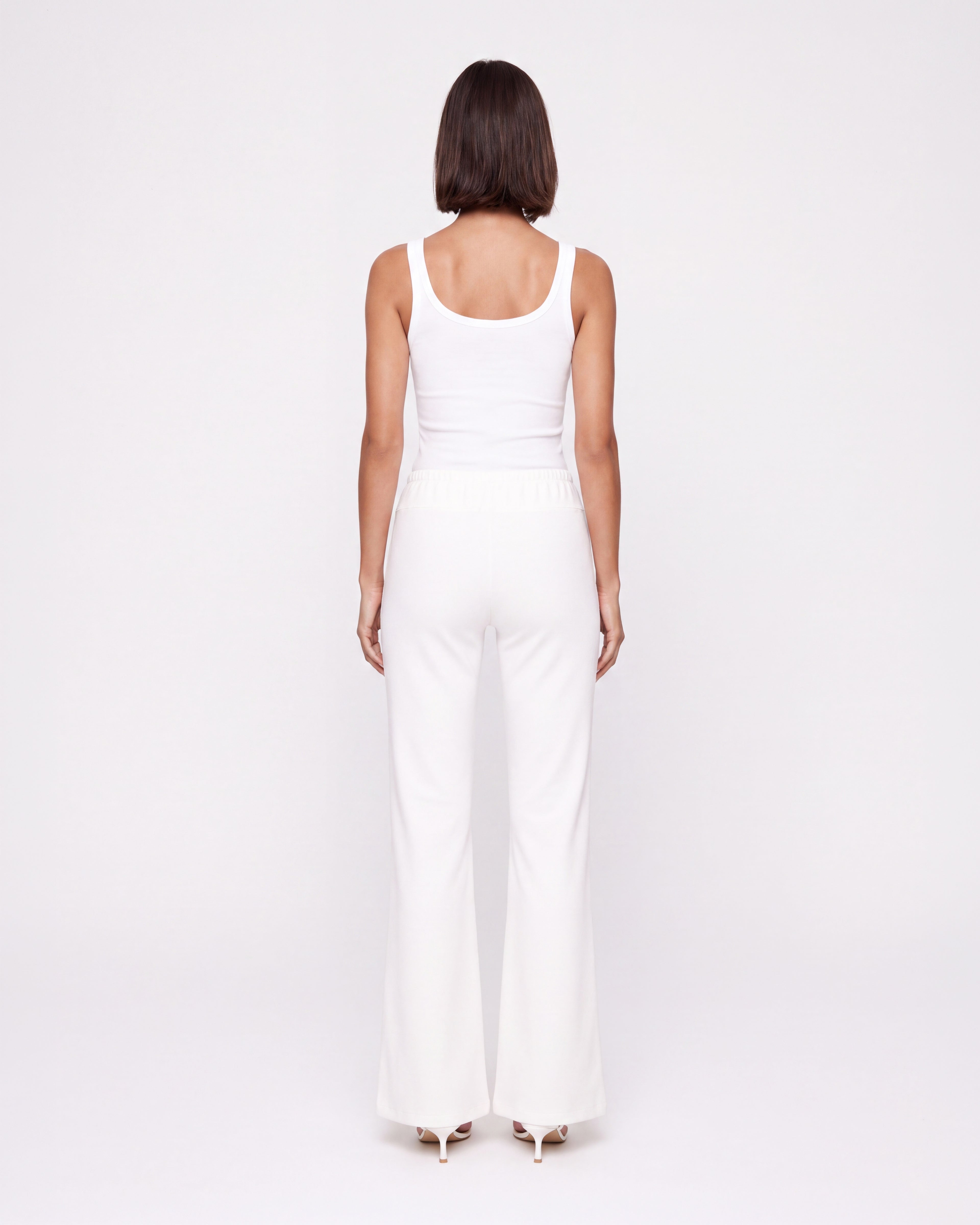 DRAWSTRING STRAIGHT LEG PANTS