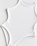 SCOOP-NECK SLEEVELESS BODYSUIT