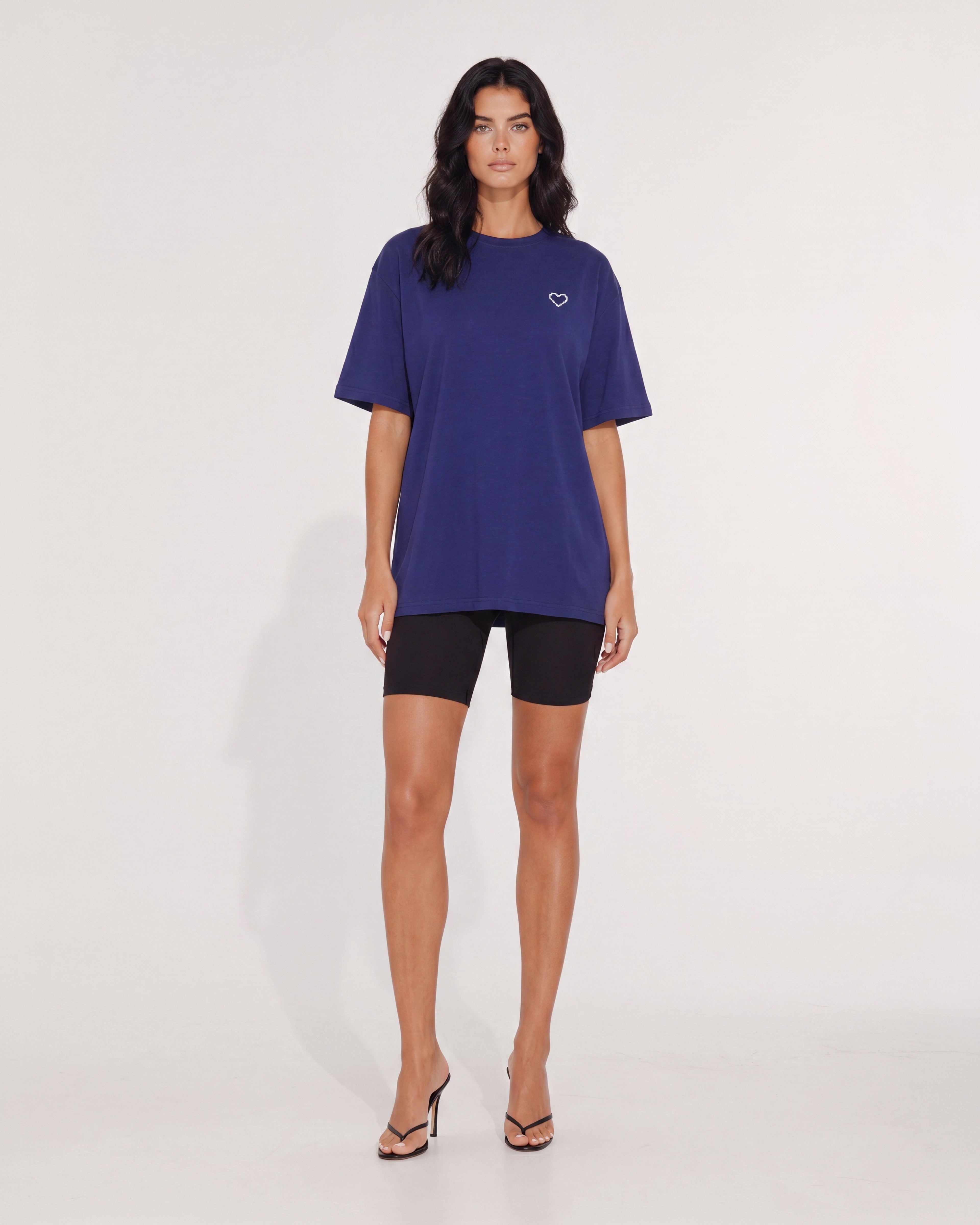 PIXEL HEART OVERSIZED T-SHIRT