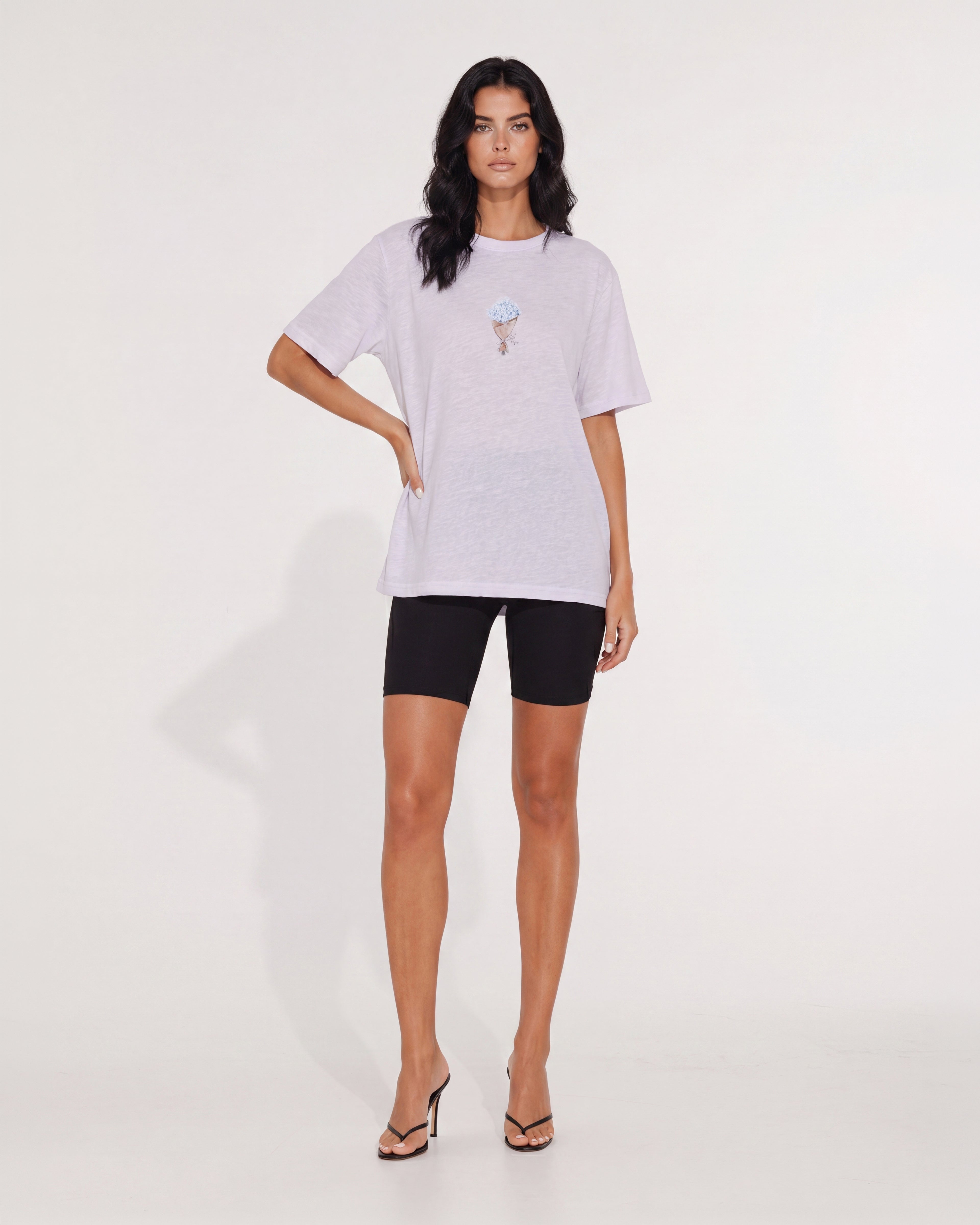 FLOWER OVERSIZED T-SHIRT