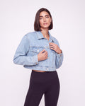 CROPPED DENIM JACKET