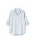 ROLL-UP SLEEVE BUTTON-DOWN SHIRT