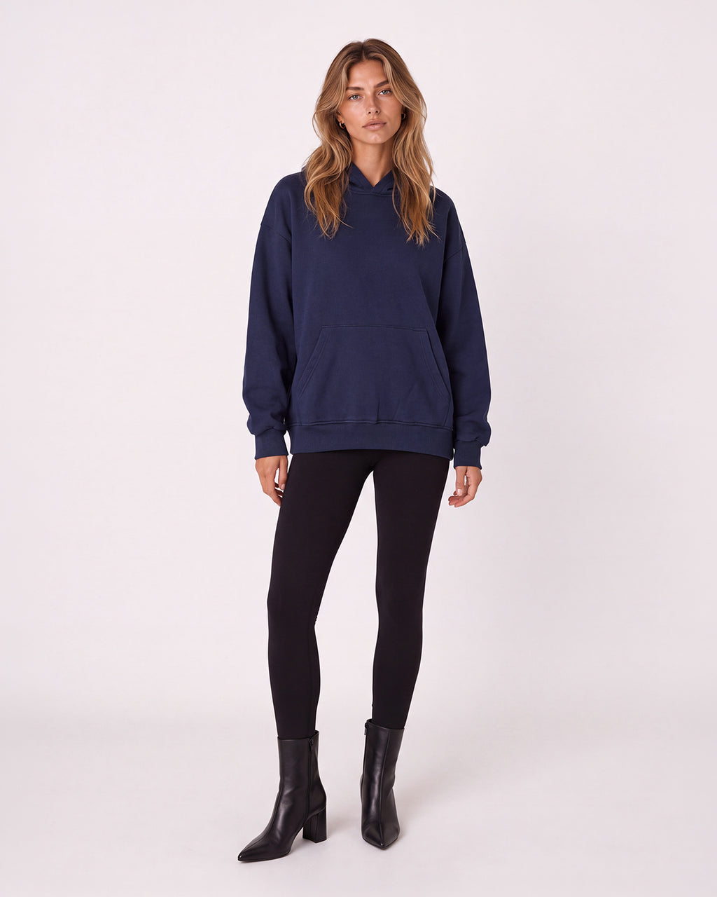 OVERSIZED PULLOVER FLEECE HOODIE